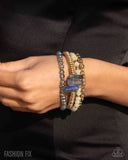 Principal Panoply - Multi Bracelet - Paparazzi Accessories Bracelet Bedazzle Me Pretty Mobile Fashion Boutique