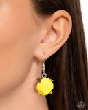 Prismatic Prima Donna - Yellow Necklace - Paparazzi Accessories Necklace Bedazzle Me Pretty Mobile Fashion Boutique