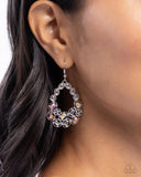 Prismatic Principal - Orange Earrings - Paparazzi Accessories Earrings Bedazzle Me Pretty Mobile Fashion Boutique