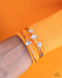 Prolific Patron - Gold Bracelet - Paparazzi Accessories Bracelet Bedazzle Me Pretty Mobile Fashion Boutique
