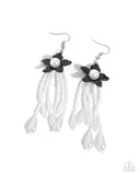Prom Personality - Black Earrings - Paparazzi Accessories Earrings Bedazzle Me Pretty Mobile Fashion Boutique