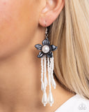 Prom Personality - Black Earrings - Paparazzi Accessories Earrings Bedazzle Me Pretty Mobile Fashion Boutique