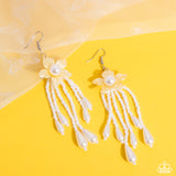 Prom Personality - Yellow Earrings - Paparazzi Accessories Earrings Bedazzle Me Pretty Mobile Fashion Boutique