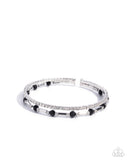 Publicity Pizzazz - Black Bracelet - Paparazzi Accessories Bracelet Bedazzle Me Pretty Mobile Fashion Boutique