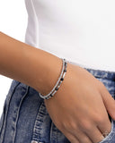 Publicity Pizzazz - Black Bracelet - Paparazzi Accessories Bracelet Bedazzle Me Pretty Mobile Fashion Boutique