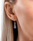 Pure Pearls - Blue Necklace - Paparazzi Accessories Necklace Bedazzle Me Pretty Mobile Fashion Boutique