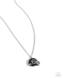 Quarterback Chic - Black Necklace - Paparazzi Accessories Necklace Bedazzle Me Pretty Mobile Fashion Boutique