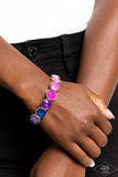 Radiant on Repeat - Multi Bracelet - Paparazzi Accessories Bracelet Bedazzle Me Pretty Mobile Fashion Boutique