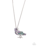 Radiant Raven - Purple Necklace - Paparazzi Accessories Necklace Bedazzle Me Pretty Mobile Fashion Boutique