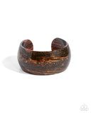 Radical Rendezvous - Brown Bracelet - Paparazzi Accessories Bracelet Bedazzle Me Pretty Mobile Fashion Boutique
