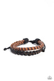 Ranch Hand - Black Bracelet - Paparazzi Accessories Bracelet Bedazzle Me Pretty Mobile Fashion Boutique