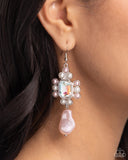 Raving Review - Pink Earrings - Paparazzi Accessories Earrings Bedazzle Me Pretty Mobile Fashion Boutique