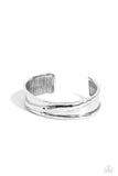 Real Slick - Silver Mens Bracelet - Paparazzi Accessories Mens Bracelet Bedazzle Me Pretty Mobile Fashion Boutique