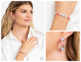 Reawakening Revelry - Rose Gold Complete Look  - Paparazzi Accessories Bedazzle Me Pretty Mobile Fashion Boutique