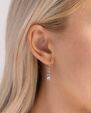 Refined Rank - Silver Necklace - Paparazzi Accessories Necklace Bedazzle Me Pretty Mobile Fashion Boutique