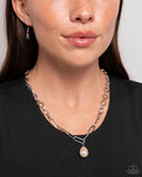 Refined Record - Multi Necklace - Paparazzi Accessories Necklace Bedazzle Me Pretty Mobile Fashion Boutique