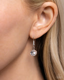 Refined Redux - Silver Necklace - Paparazzi Accessories Necklace Bedazzle Me Pretty Mobile Fashion Boutique