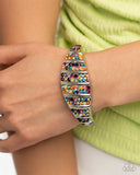 Refined Report - Multi Bracelet - Paparazzi Accessories Bracelet Bedazzle Me Pretty Mobile Fashion Boutique