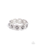 Reflective Relic - Silver Bracelet - Paparazzi Accessories Bracelet Bedazzle Me Pretty Mobile Fashion Boutique