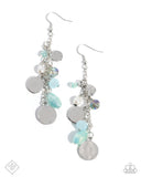 Refreshing Rapture - Blue Earrings - Paparazzi Accessories Earrings Bedazzle Me Pretty Mobile Fashion Boutique