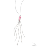 Refreshing Redemption - Pink Necklace - Paparazzi Accessories Necklace Bedazzle Me Pretty Mobile Fashion Boutique