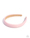 Regal Richness - Pink Headband - Paparazzi Accessories Bedazzle Me Pretty Mobile Fashion Boutique