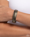 Regency Refresh - Brass Bracelet - Paparazzi Accessories Bracelet Bedazzle Me Pretty Mobile Fashion Boutique