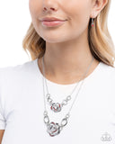 Remarkable Rose - Red Necklace - Paparazzi Accessories Necklace Bedazzle Me Pretty Mobile Fashion Boutique