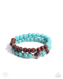 Restful Review - Blue Bracelet - Paparazzi Accessories Bracelet Bedazzle Me Pretty Mobile Fashion Boutique