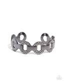 Revolutionary Romantic - Black Bracelet - Paparazzi Accessories Bracelet Bedazzle Me Pretty Mobile Fashion Boutique