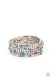 Rock Candy Range - Multi LOTP Bracelet - Paparazzi Accessories Bracelet Bedazzle Me Pretty Mobile Fashion Boutique