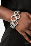 Role Model - White - 2020 Zi Collection Bracelet - Paparazzi Accessories Bedazzle Me Pretty Mobile Fashion Boutique