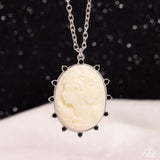 Romantic Artistry - Black Necklace - Paparazzi Accessories Necklace Bedazzle Me Pretty Mobile Fashion Boutique