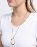 Romantic Artistry - Black Necklace - Paparazzi Accessories Necklace Bedazzle Me Pretty Mobile Fashion Boutique