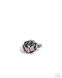 Rose Ranking - Pink Ring - Paparazzi Accessories Ring Bedazzle Me Pretty Mobile Fashion Boutique