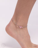 Rose Review - Pink Anklet - Paparazzi Accessories Anklet Bedazzle Me Pretty Mobile Fashion Boutique