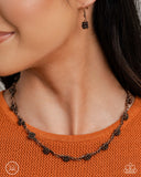 Rosy Reputation - Copper Complete Look  - Paparazzi Accessories Bedazzle Me Pretty Mobile Fashion Boutique