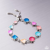 Royal Arrangement - Multi Bracelet - Paparazzi Accessories Bracelet Bedazzle Me Pretty Mobile Fashion Boutique