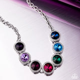 Royal Palette - Multi Necklace - Paparazzi Accessories Necklace Bedazzle Me Pretty Mobile Fashion Boutique