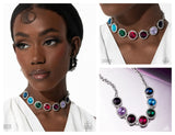 Royal Palette - Multi Necklace - Paparazzi Accessories Necklace Bedazzle Me Pretty Mobile Fashion Boutique