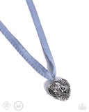 Rustic Ranking - Blue Necklace - Paparazzi Accessories Necklace Bedazzle Me Pretty Mobile Fashion Boutique