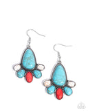 Rustic Revival - Multi Earrings - Paparazzi Accessories Earrings Bedazzle Me Pretty Mobile Fashion Boutique
