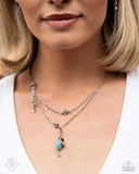 Sahara Shelter - Multi Necklace - Paparazzi Accessories Necklace Bedazzle Me Pretty Mobile Fashion Boutique