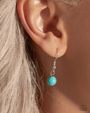 Saloon Girl - Blue Necklace - Paparazzi Accessories Necklace FS-Bedazzle Me Pretty Mobile Fashion Boutique