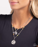 Sand Dollar Season - Pink Necklace - Paparazzi Accessories Necklace Bedazzle Me Pretty Mobile Fashion Boutique