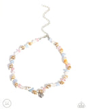SAND-sational Season - Pink Necklace - Paparazzi Accessories Necklace Bedazzle Me Pretty Mobile Fashion Boutique