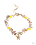 SAND-sational Statement - Multi Bracelet - Paparazzi Accessories Bracelet Bedazzle Me Pretty Mobile Fashion Boutique