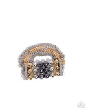 Sarcastic Stack - Multi Bracelet - Paparazzi Accessories Bracelet Bedazzle Me Pretty Mobile Fashion Boutique