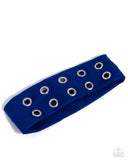 Sassy Secret - Blue Headband - Paparazzi Accessories Bedazzle Me Pretty Mobile Fashion Boutique