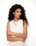 Savory Season - Gold Bracelet - Paparazzi Accessories Bracelet Bedazzle Me Pretty Mobile Fashion Boutique